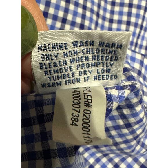 Polo Ralph Lauren Men’s Shirt Button Up Long Sleeve Blue Check 3X Classic Preppy - Picture 6 of 10